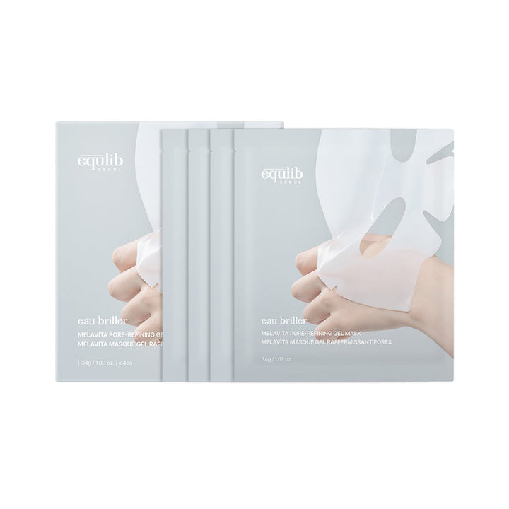 EQULIB Eau Briller MelaVita Pore-Refining Gel Mask 1 Box