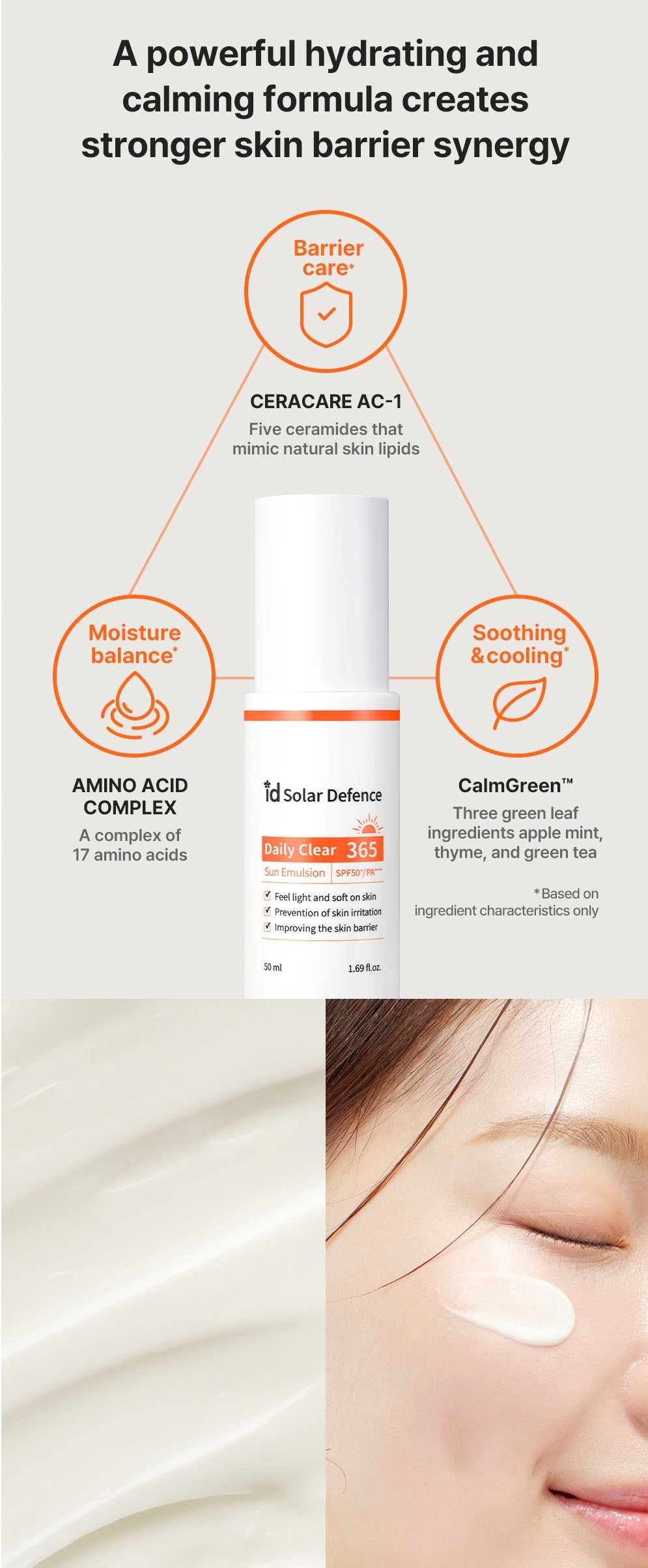 IdPLACOSMETICS ID SOLAR DEFENCE DAILY CLEAR 365 SUN EMULSION SPF50+ 5