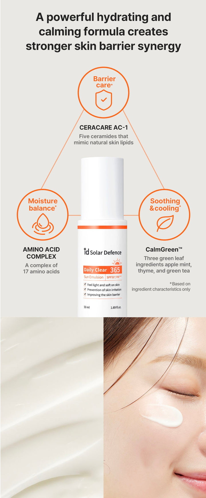 IdPLACOSMETICS ID SOLAR DEFENCE DAILY CLEAR 365 SUN EMULSION SPF50+ 5