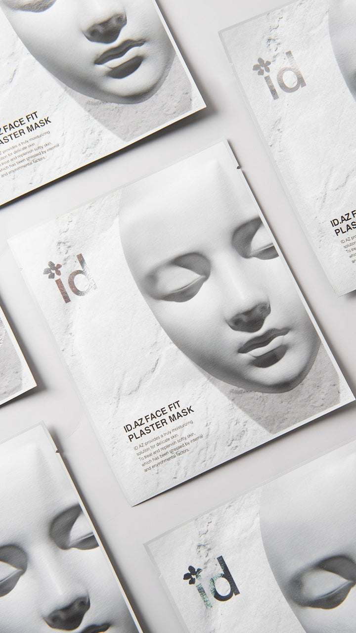 idPLACOSMETICS ID.AZ Face Fit Plaster Mask 20g x 4