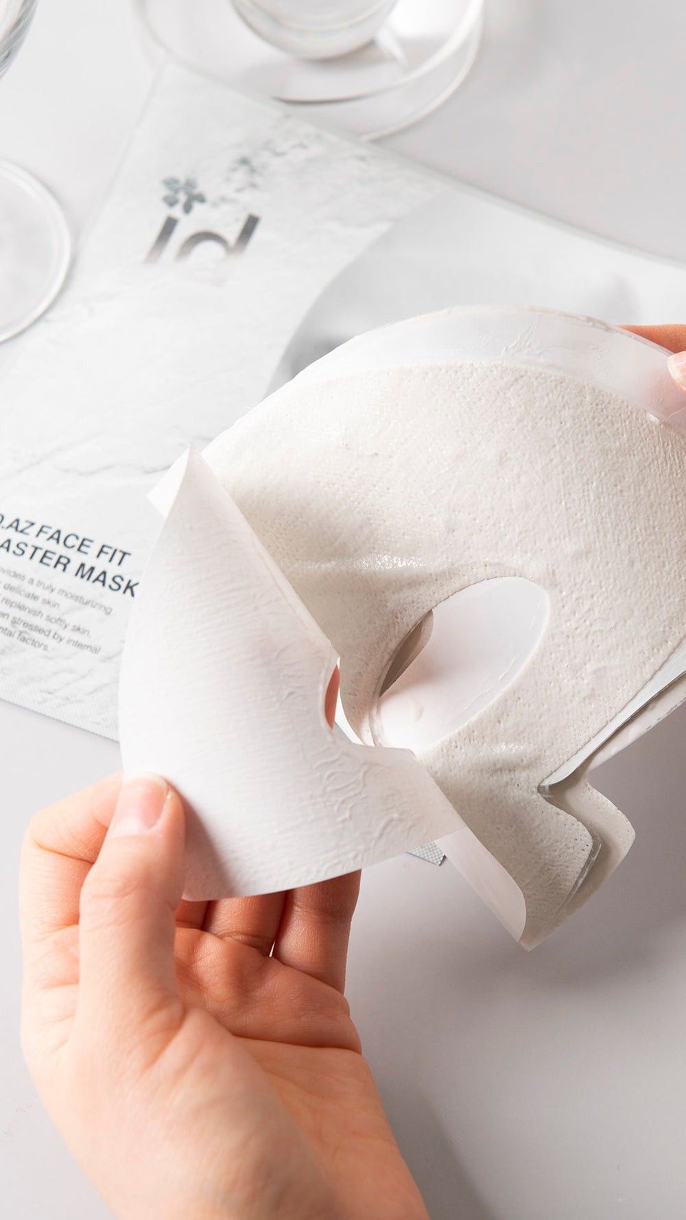 idPLACOSMETICS ID.AZ Face Fit Plaster Mask 20g x 4