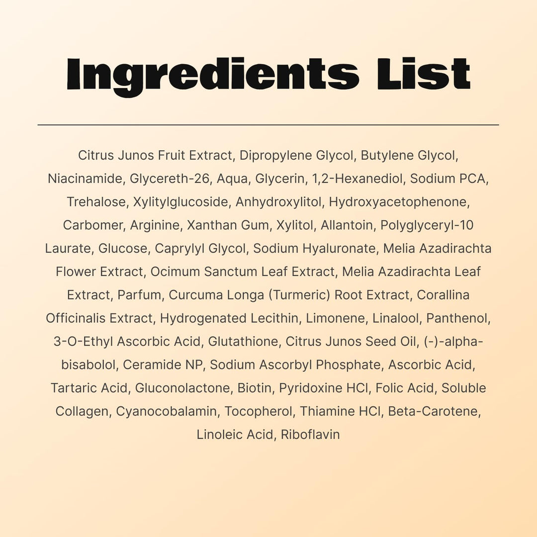 LALARECIPE Yuzu Vita C Ampoule Pad (80pcs) 150ml