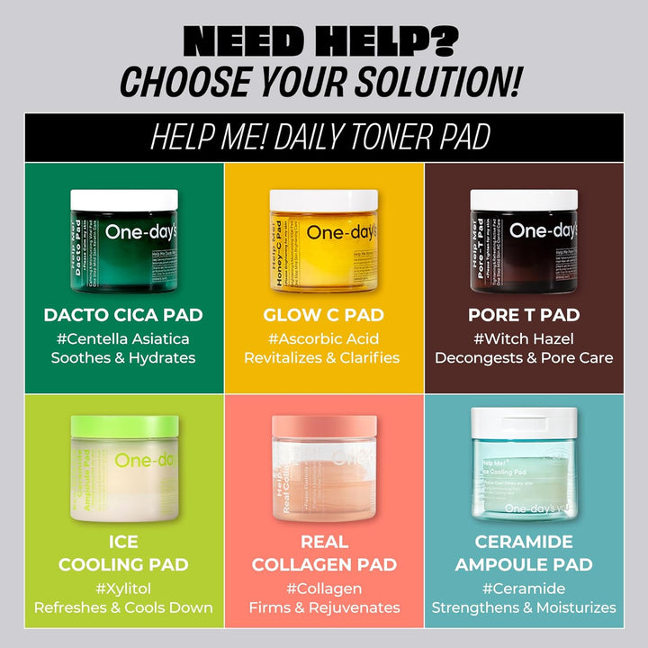 One day's you Help Me Real Collagen Pad 130ml (70pads)
