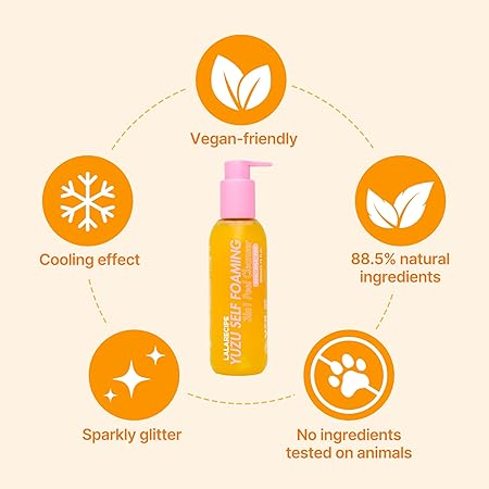 LALARECIPE Yuzu Self Foaming 3-in-1 Peel Cleanser 200ml
