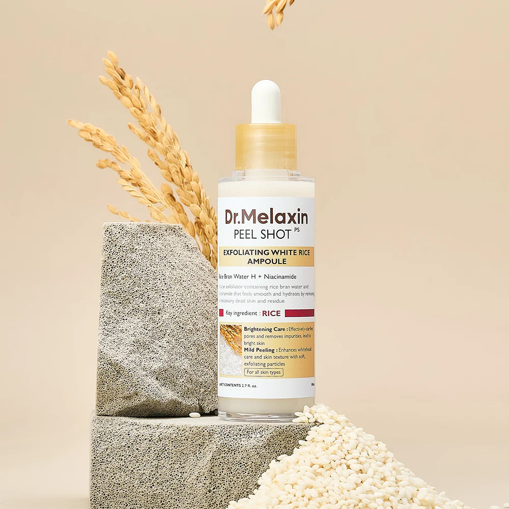 Dr.Melaxin Peel Shot Exfoliating White Rice Ampoule [80ml]