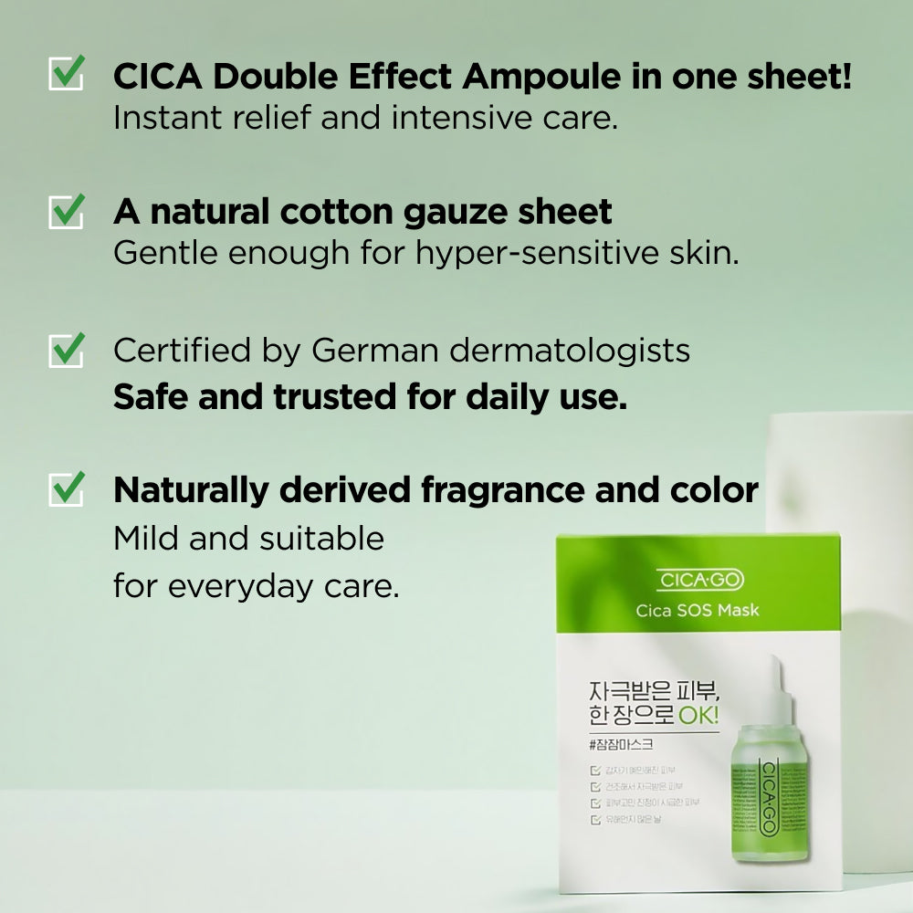 ISOI CICAGO Cica SOS Mask [5Stk.]