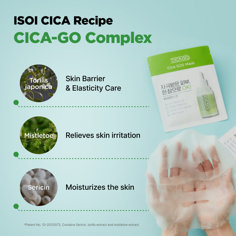 ISOI CICAGO Cica SOS Mask [5Stk.]