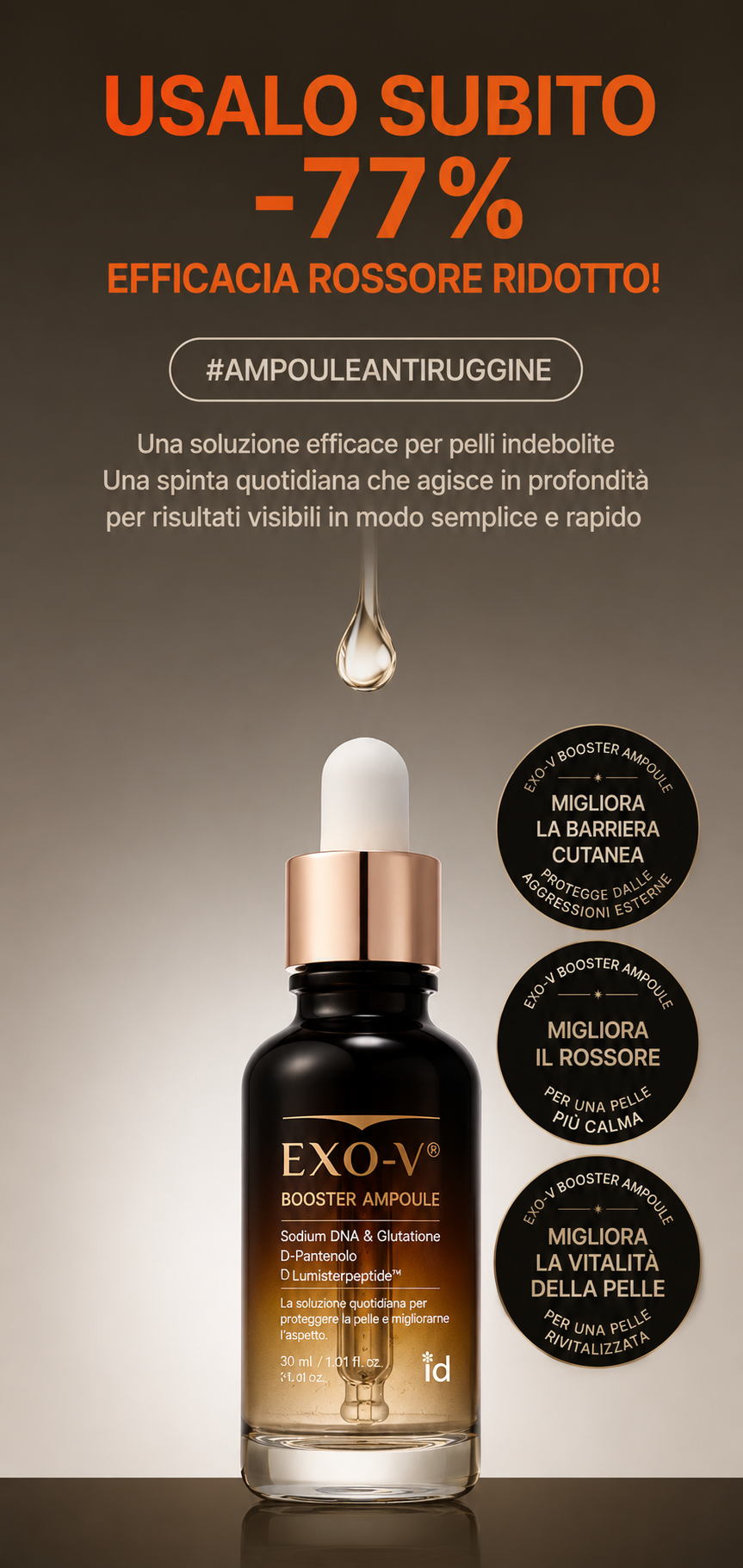 id PLACOSMETICS ID EXO-V BOOSTER AMPOULE 30ml