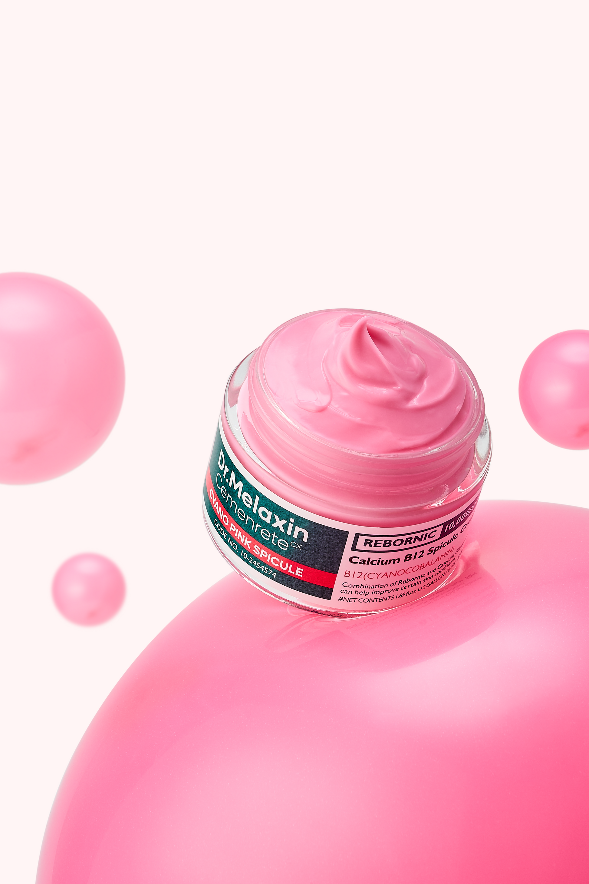 CEMENRETE Cyano Pink Spicule Cream - UJUGLOW