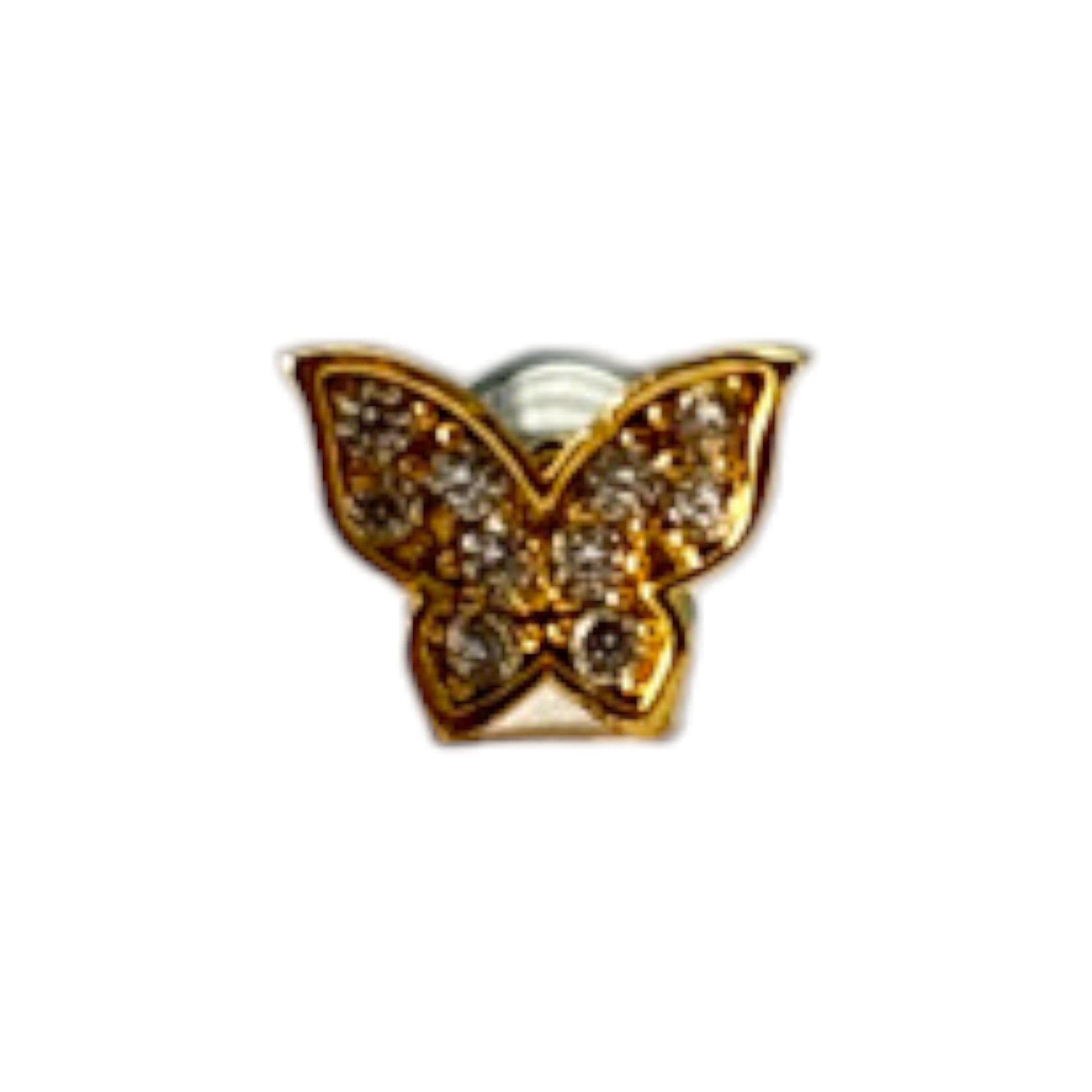 Gold butterflyPiercing [Ear] - UJUGLOW