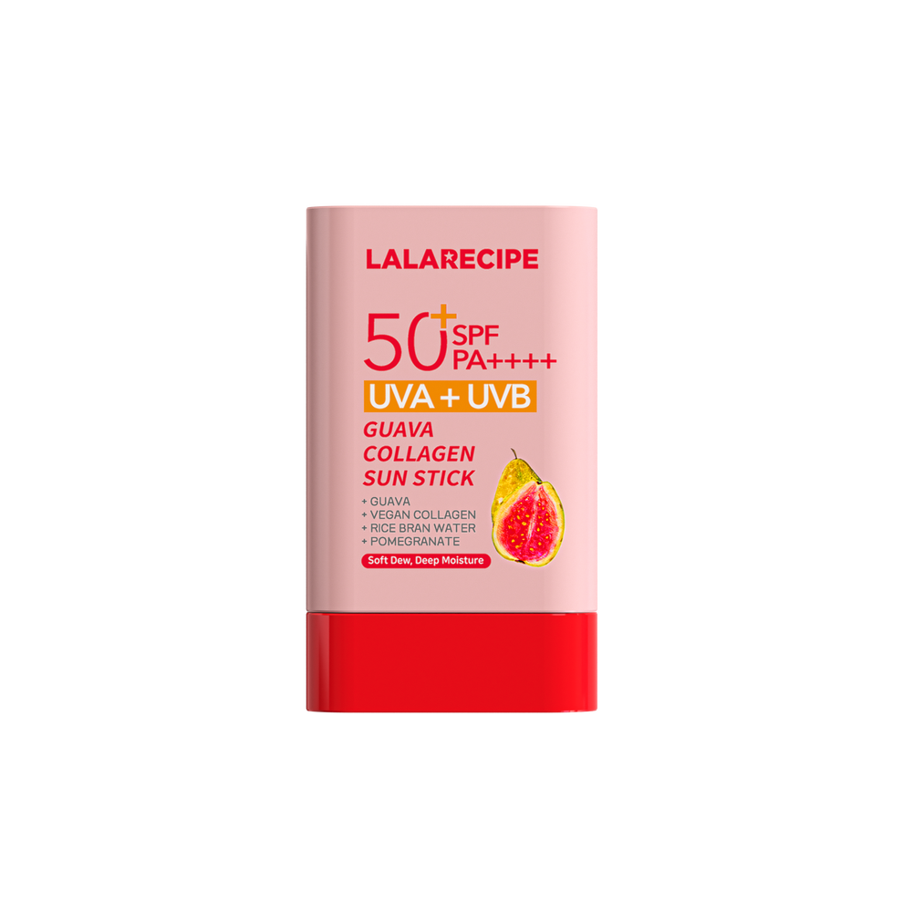 LALARECIPE Guava Collagen Sun Stick SPF50+ PA++++ 20g