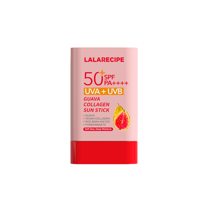 LALARECIPE Guava Collagen Sun Stick SPF50+ PA++++ 20g