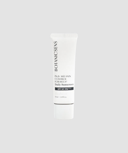 Botanicsens Ph.D. MELANIN CONTROL FORMULA Daily Sunscreen