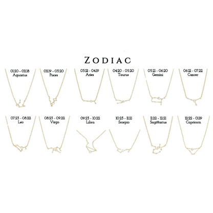 Zodiac Sign Necklace - UJUGLOW