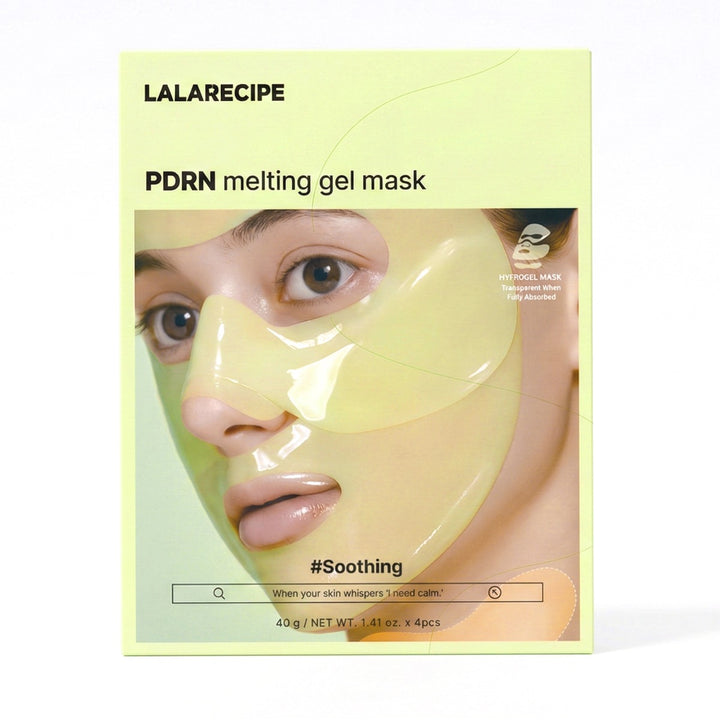 LALARECIPE PDRN Melting Gel Mask Set 40g x 4
