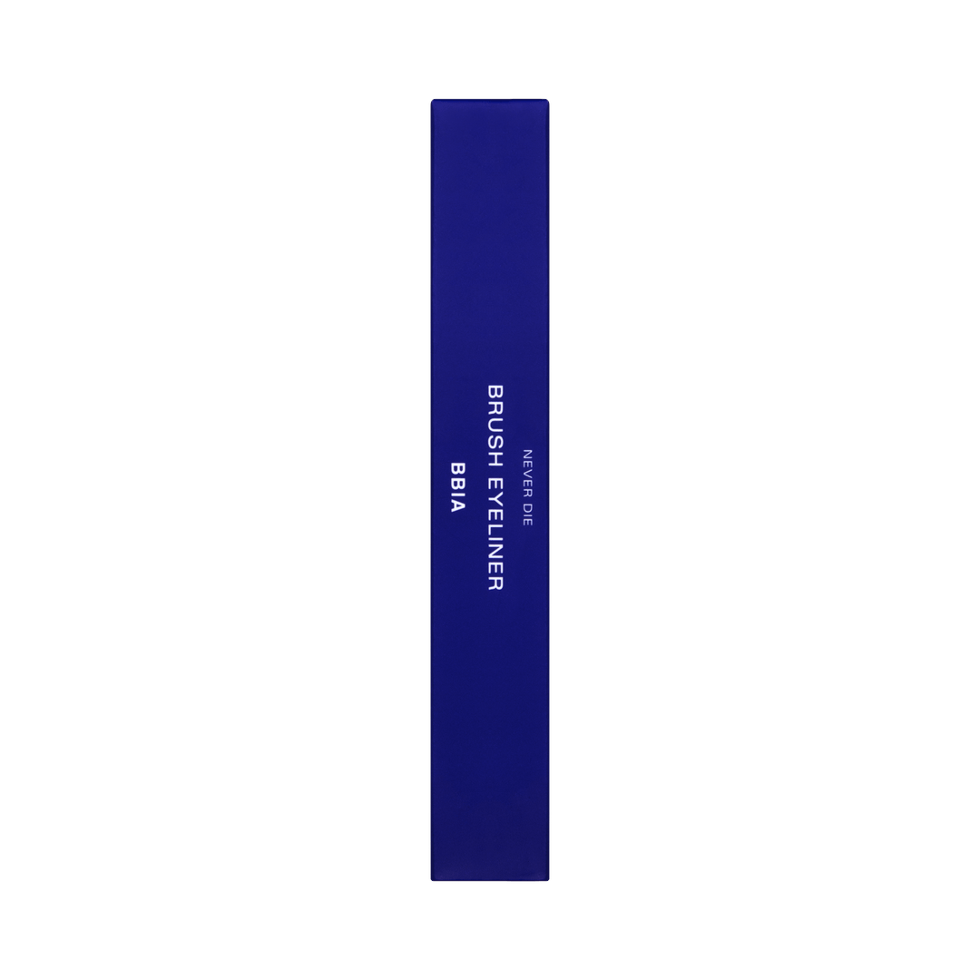 BBIA NEVER DIE BRUSH EYELINER 02 MATTE BROWN [0.4g] - UJUGLOW