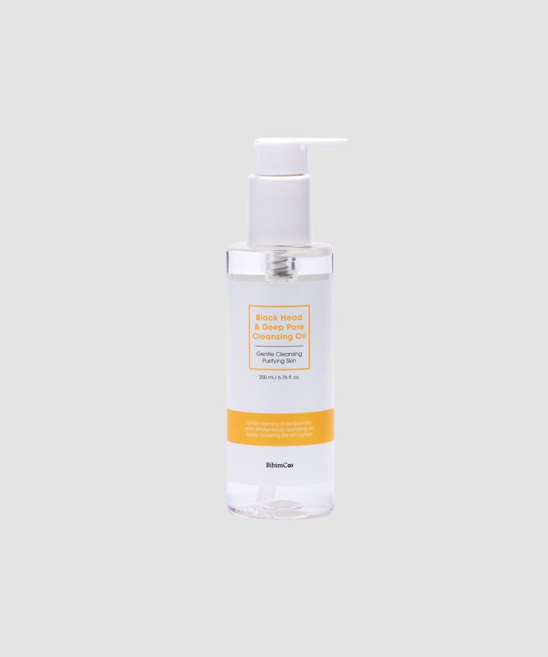 BibimCos Black Head & Deep Pore Cleansing Oil [200ml] - UJUGLOW
