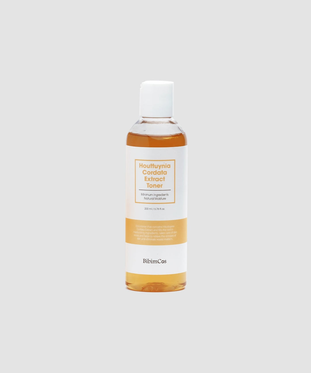 BibimCos Houttuynia Cordata Extract Toner [200ml] - UJUGLOW