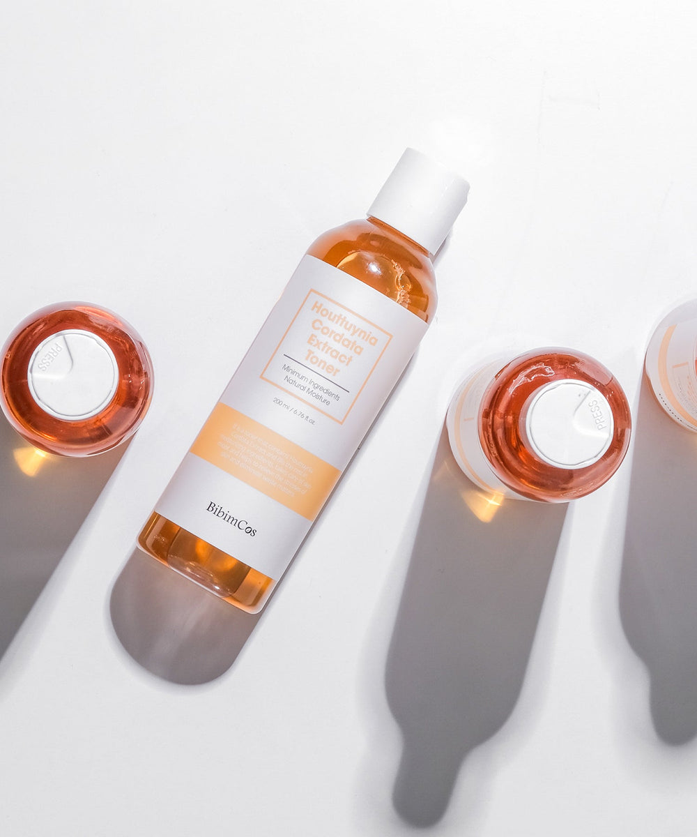 BibimCos Houttuynia Cordata Extract Toner [200ml] - UJUGLOW