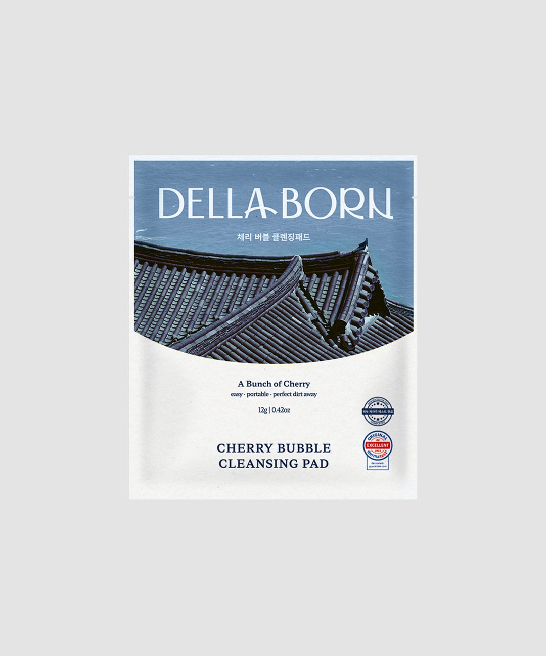 DELLA BORN Cherry Bubble Cleansing Pad [10ea] - UJUGLOW