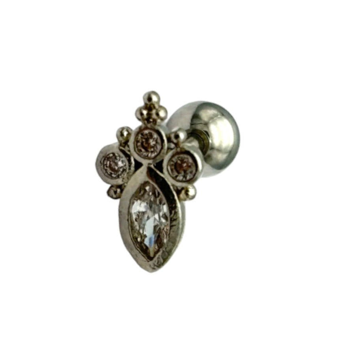 etreM Antique Pattern Piercing [Ear] - UJUGLOW