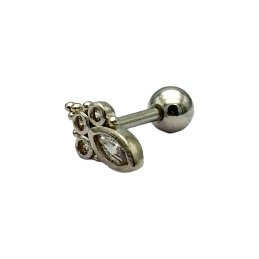 etreM Antique Pattern Piercing [Ear] - UJUGLOW