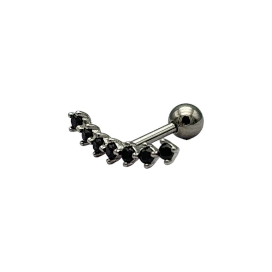 etreM Black Milkyway Piercing [Ear] - UJUGLOW