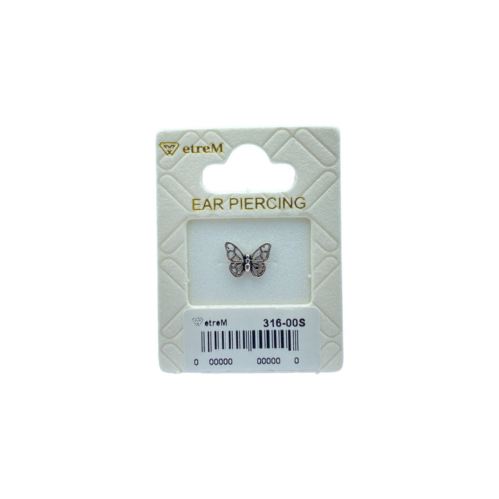 etreM Butterfly Piercing No.5 [Ear] - UJUGLOW