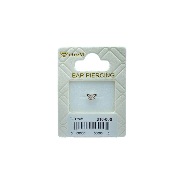 etreM Butterfly with Light Piercing [Ear] - UJUGLOW
