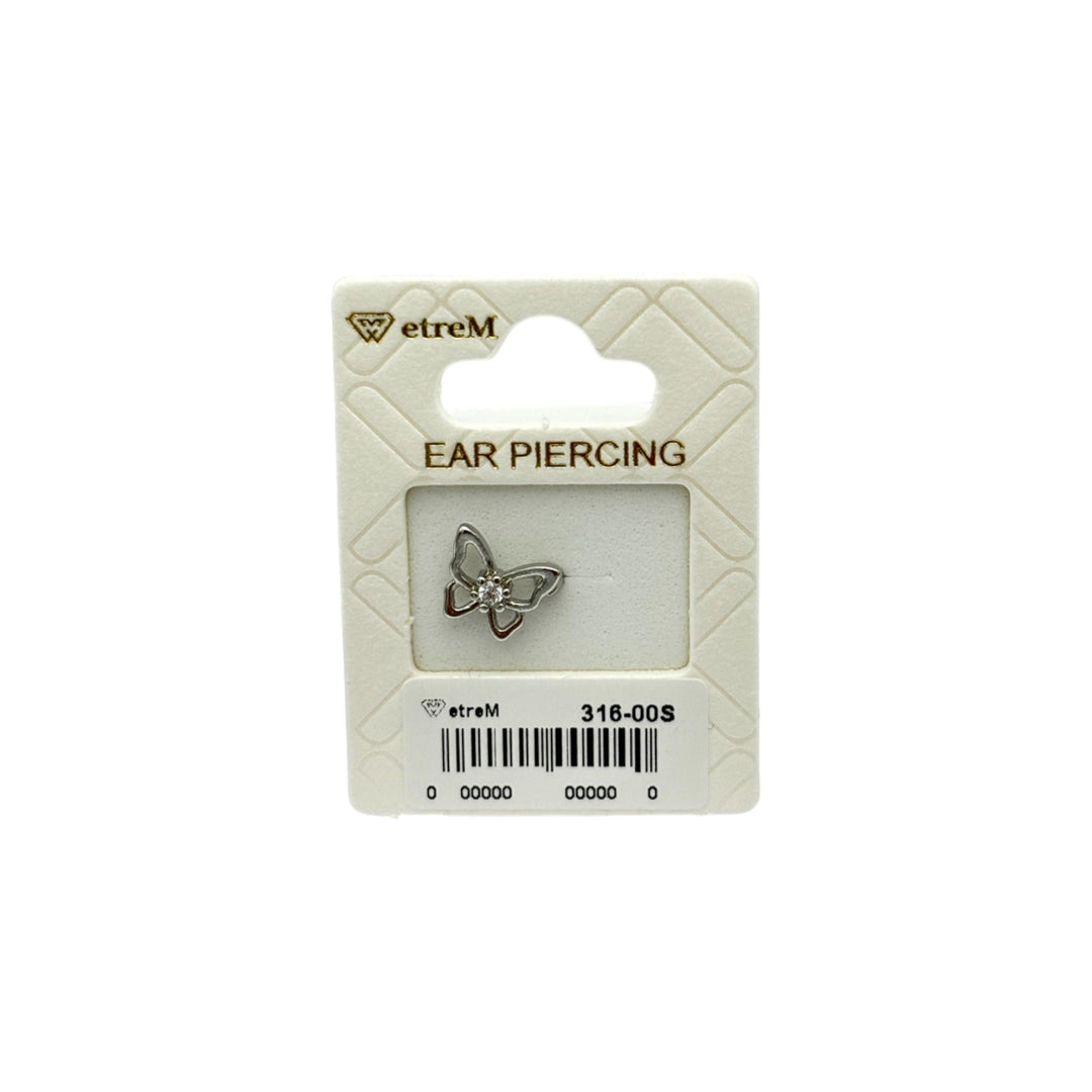 etreM Butterfly with Light Piercing No.2 [Ear] - UJUGLOW