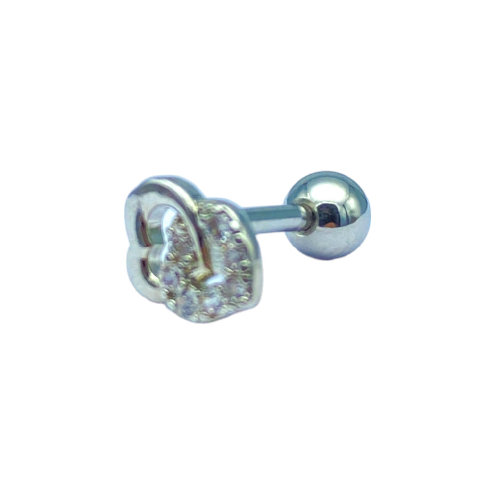 etreM Crossing Heart Piercing [Ear] - UJUGLOW