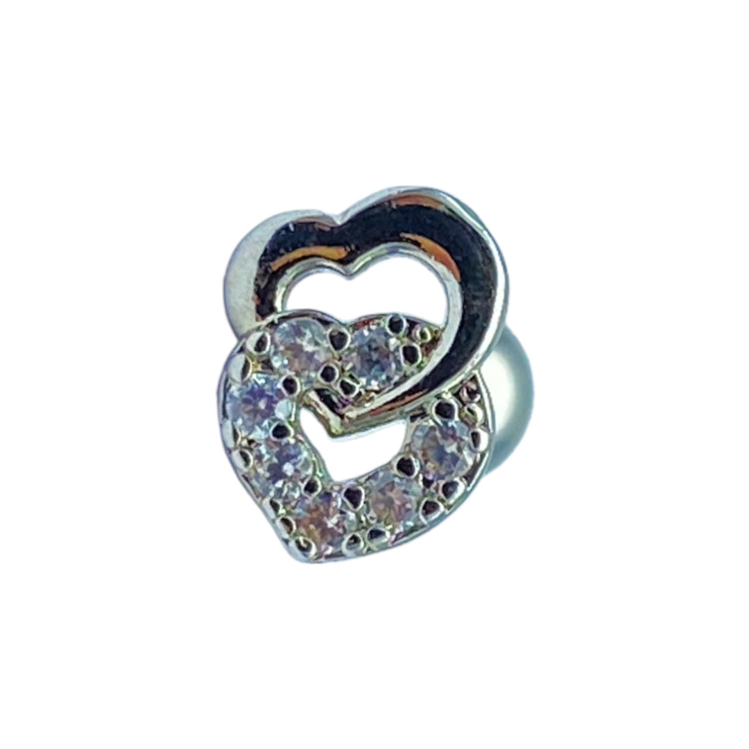 etreM Crossing Heart Piercing [Ear] - UJUGLOW