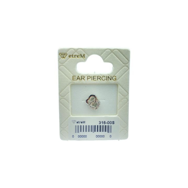 etreM Crossing Heart Piercing [Ear] - UJUGLOW