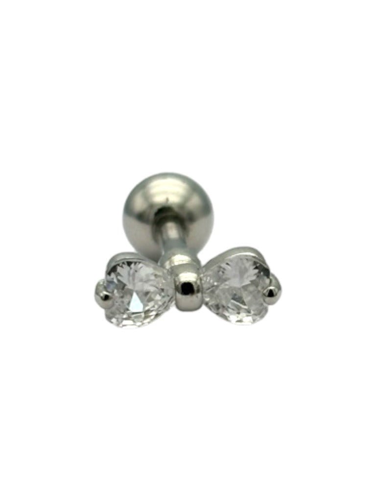 etreM Cubic Ribbon Piercing [Ear] - UJUGLOW