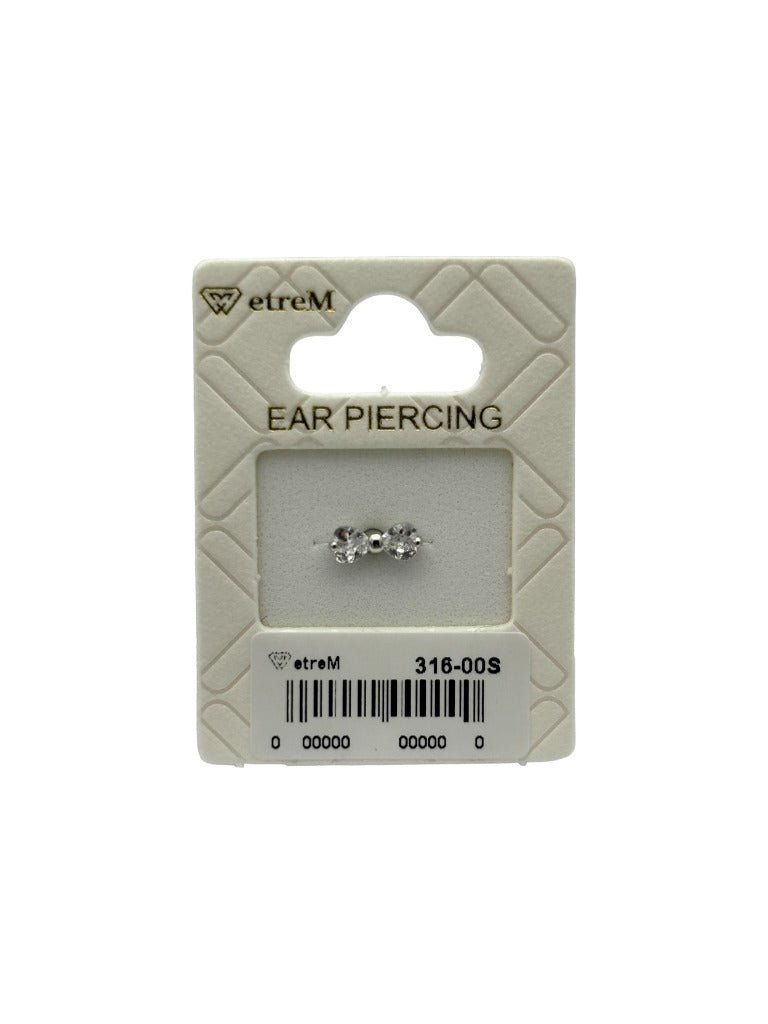 etreM Cubic Ribbon Piercing [Ear] - UJUGLOW
