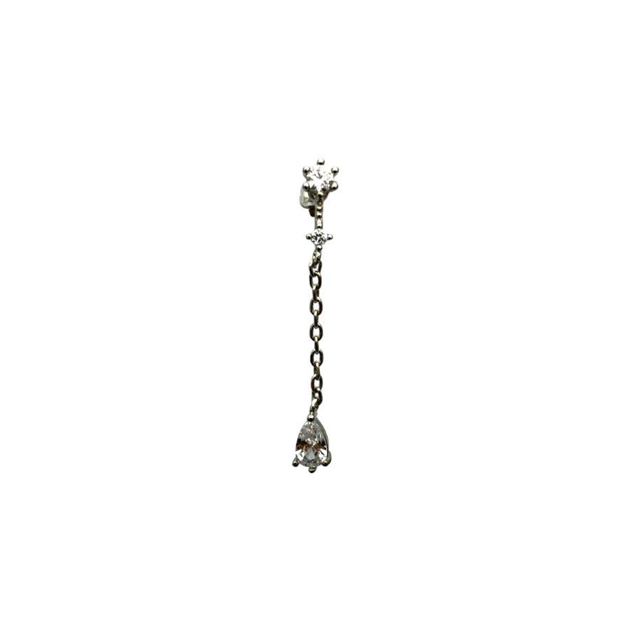 etreM Drop Tear Piercing [Ear] - UJUGLOW
