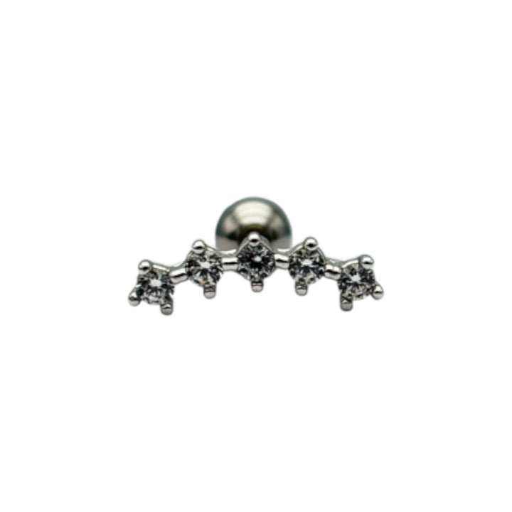 etreM Five Cubics Piercing [Ear] - UJUGLOW