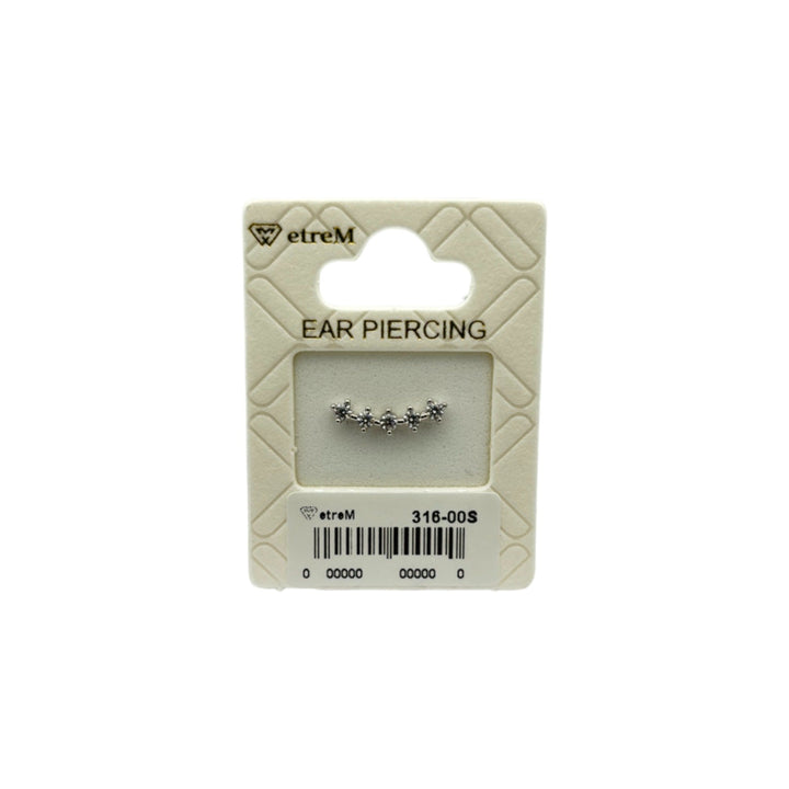 etreM Five Cubics Piercing [Ear] - UJUGLOW