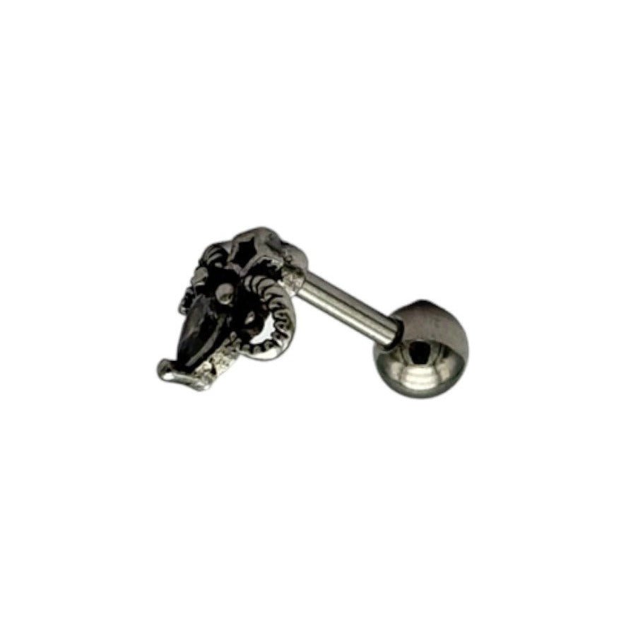 etreM Goat Head Piercing [Ear] - UJUGLOW