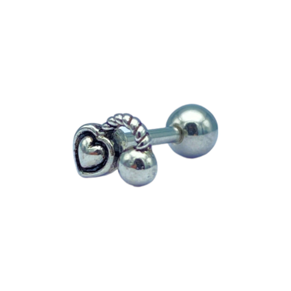 etreM Heart Keychain Piercing [8.0mm] - UJUGLOW