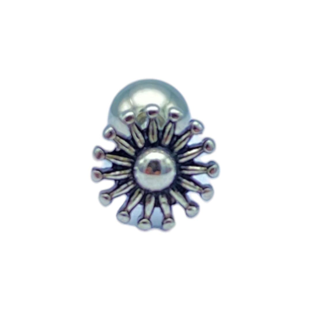 etreM Horse Car Spokes Piercing [Ear] - UJUGLOW