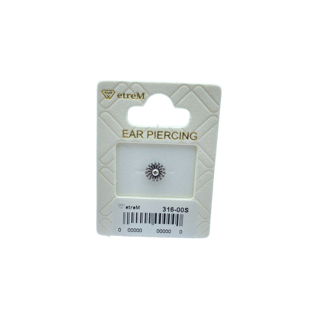 etreM Horse Car Spokes Piercing [Ear] - UJUGLOW