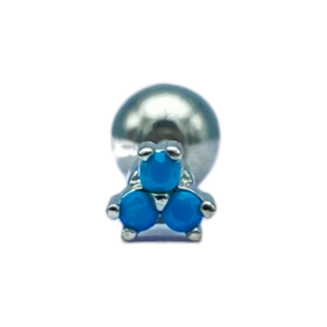 etreM Mint Flower Piercing [Ear] - UJUGLOW