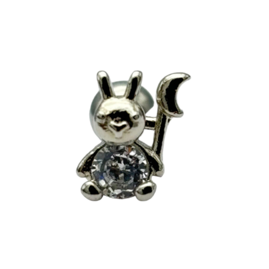 etreM Moon Rabbit Piercing [Ear] - UJUGLOW