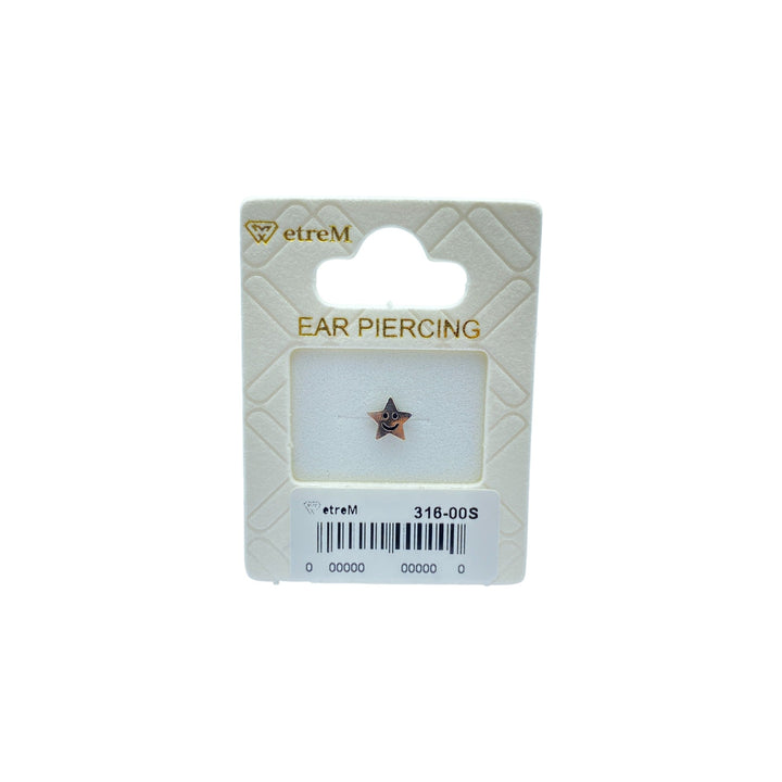 etreM Small Star Piercing [Ear] - UJUGLOW