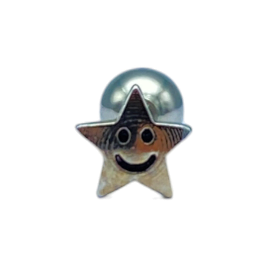 etreM Small Star Piercing [Ear] - UJUGLOW