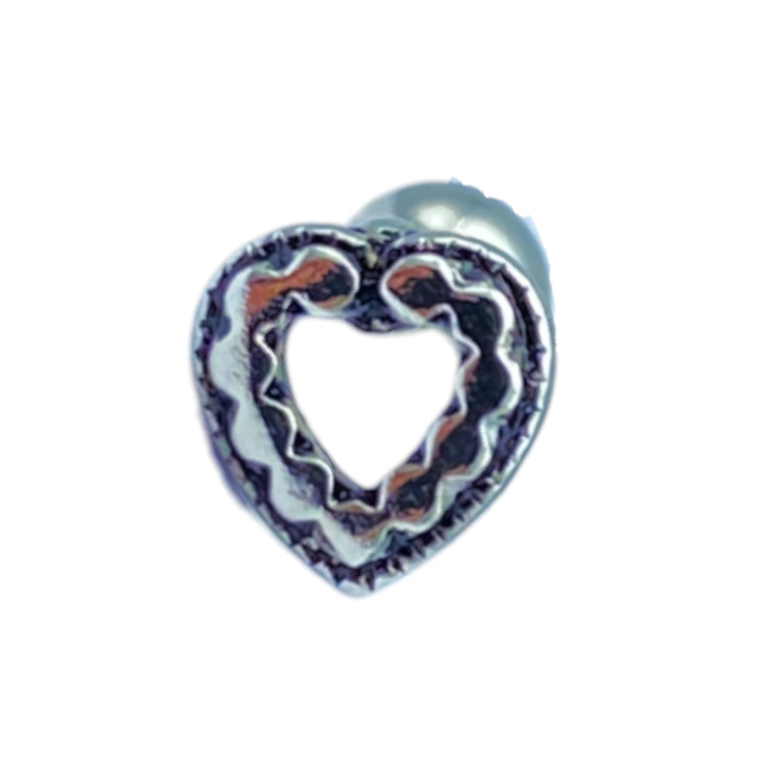 etreM Vintage Heart Stepping Stones Piercing [Ear] - UJUGLOW