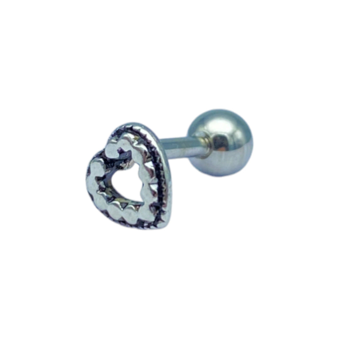 etreM Vintage Heart Stepping Stones Piercing [Ear] - UJUGLOW