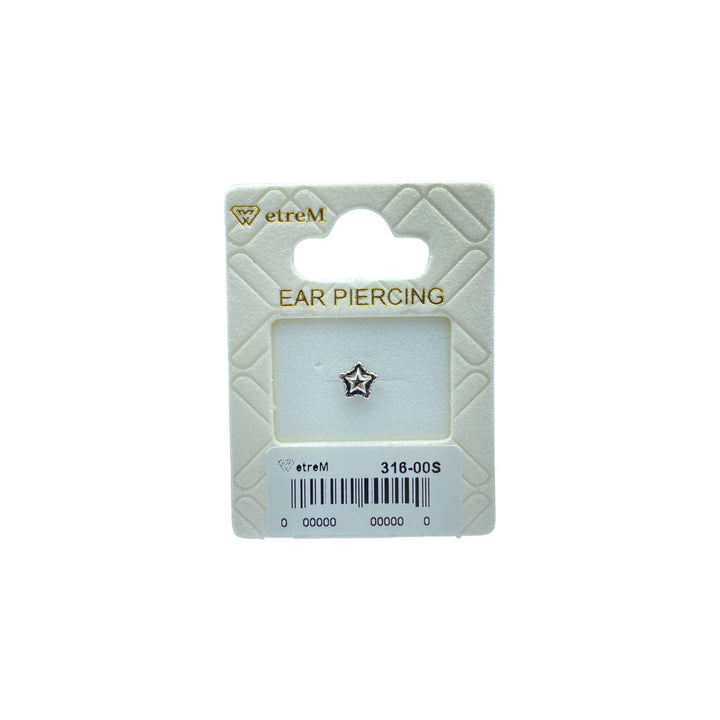 etreM Vintage Star Piercing [Ear] - UJUGLOW