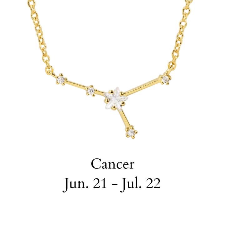 etreM Zodiac Sign Necklace - UJUGLOW